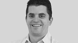 A headshot of Hans Laenen