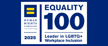 HRCF Equality 100 Leader in LGBTQ+ Workplace Inclusion
