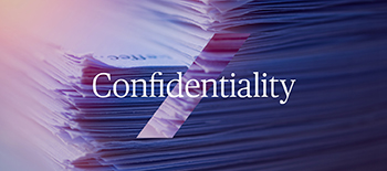 Confidentiality