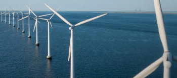 Windmills in ocean Windmills in ocean