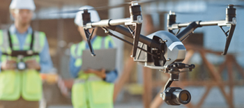 using drones in construction