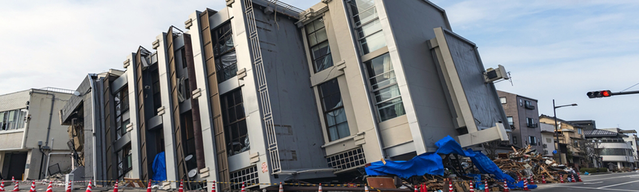 Building falling