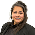 A headshot of Poonam Jivram