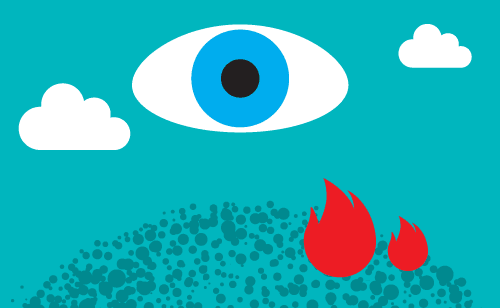 When the going gets hot the drones get going