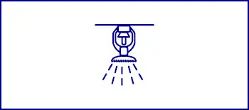 Water based extinguishing systems icon for Property Risk Consulting Guidelines